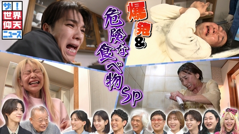 ザ!世界仰天ニュース 芸能人熱演!食の危険と身近な爆発