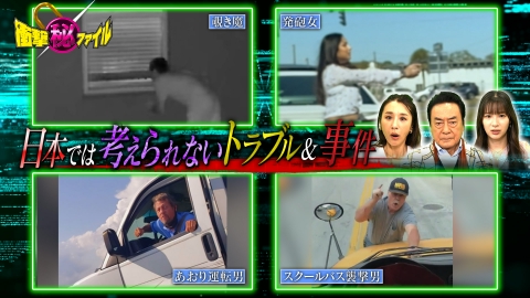 世界が騒然！本当にあった(秘)衝撃ファイル 路上トラブル＆深夜の警察事件簿