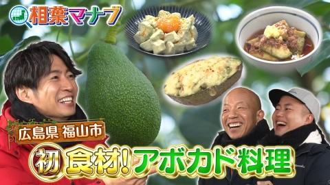 相葉マナブ 3月16日(日)放送分 マナブ！初めまして食材！～アボカド