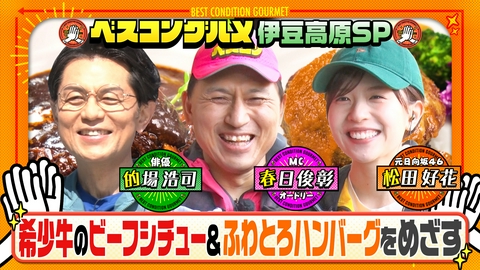 ベスコングルメ 〜ベストコンディションで最高の瞬間を！〜 静岡・伊豆高原で極上ビーフシチュー＆和牛ハンバーグをめざす！