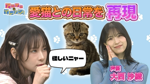 アニゲー☆イレブン！ 第549話「大西沙織が愛猫との日常を語る！すると前田佳織里が猫に!?」