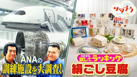 サタプラ 【前編】アンタ山崎＆藤岡弘、ANA訓練施設へ！夏の食卓の救世主『絹ごし豆腐』ランキング！木村昴×宇宙飛行士・野口聡一さん『日本科学未来館』へ！（＃575）