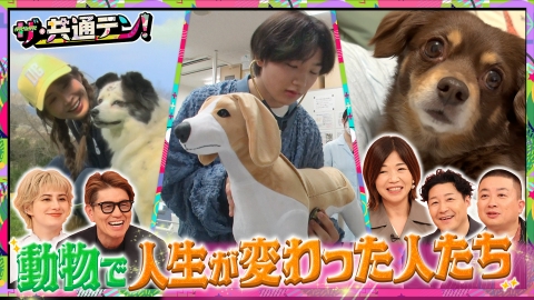 ザ・共通テン！ 動物で人生が変わった人たち