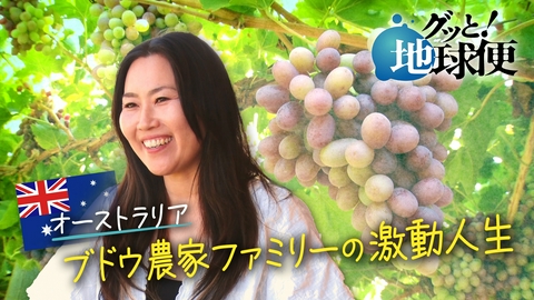 グッと！地球便 オーストラリアで突如ブドウ農家に転身した娘へ