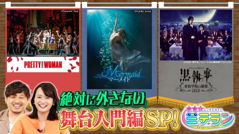 3つ星エンタメガイド ミテラン 絶対に外さない舞台入門編SP