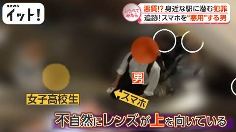 【しらべてみたら】Live News イット！特集 身近な駅に潜む犯罪！取り締まりの瞬間