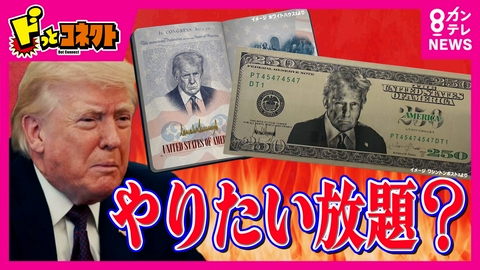 ドっとコネクト 【やりすぎ？】アメリカ建国250年記念で“トランプ大統領の肖像入りパスポート”発行!?　ホワイトハウスに格闘技場建設!?　“新紙幣・250ドル”の肖像もトランプ大統領!?