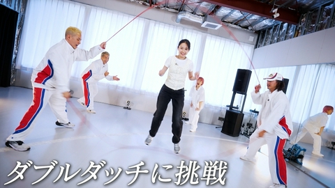 ララLIFE 堀田真由、ダブルダッチに挑戦