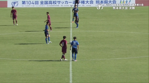 【ダイジェスト】高校サッカー選手権大会　地区大会決勝 熊本県大会決勝 大津VSルーテル