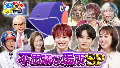 世界まる見え！テレビ特捜部 不思議な場所SP▼エジプトに新ピラミッド?花村想太&塩野瑛久驚き