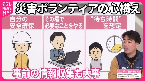 日テレNEWSセレクト 【能登半島地震】災害ボランティアの注意点  支援団体“被災者の迷惑さけて”【解説】