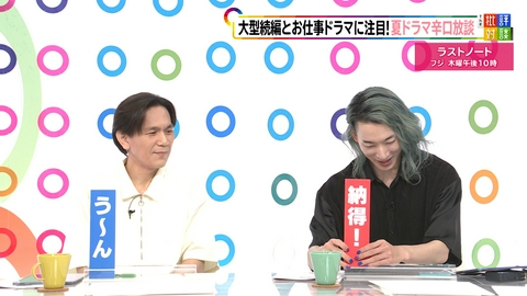 週刊フジテレビ批評　The 批評対談 大型続編とお仕事ドラマに注目夏ドラマ辛口放談 前編