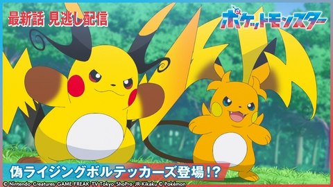 ポケットモンスター 偽ライジングボルテッカーズ登場！？