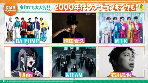 STAR M!LKが滅＆爆裂 Ado増田貴久平成ヒット曲