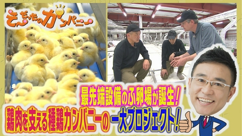 そ～だったのかンパニー 日本の食卓を支えるヒナづくり