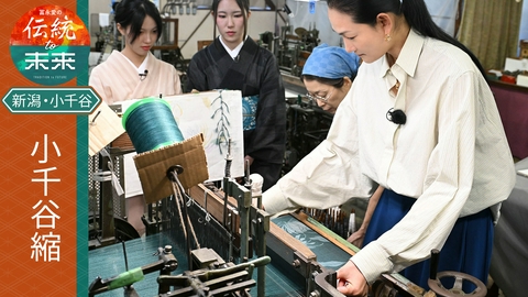 冨永愛の伝統to未来 第二章～ニッポンの伝統文化を未来へ紡ぐ～ 新潟県・小千谷縮