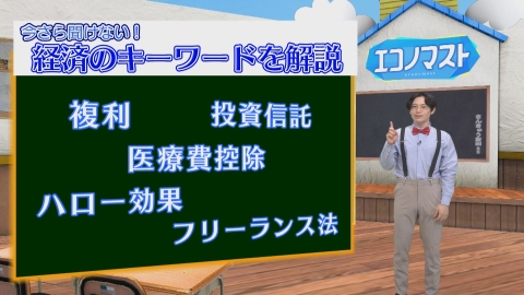 エコノマスト ＃41~45　福利/投資信託/ハロー効果/医療費控除/フリーランス法