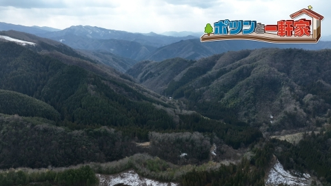 ポツンと一軒家 雪降る島根の山奥で二転三転するポツンと一軒家捜索！雪が残る過酷な山道を越え、ようやく出会えたのは、築２００年の古民家で一人暮らしをする女性だった