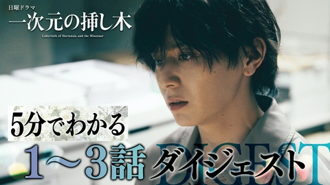一次元の挿し木 【第１〜３話ダイジェスト】毎週日曜よる10時30分放送！日曜ドラマ「一次元の挿し木」