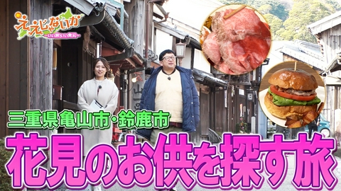 新・ええじゃないか ＃155　三重　亀山市・鈴鹿市　花見のお供を探す旅