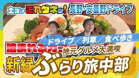 ニッポン"街ネタ"集めました。 全国ぶらり旅②　中部編　ドライブ＆列車旅＆食べ歩き