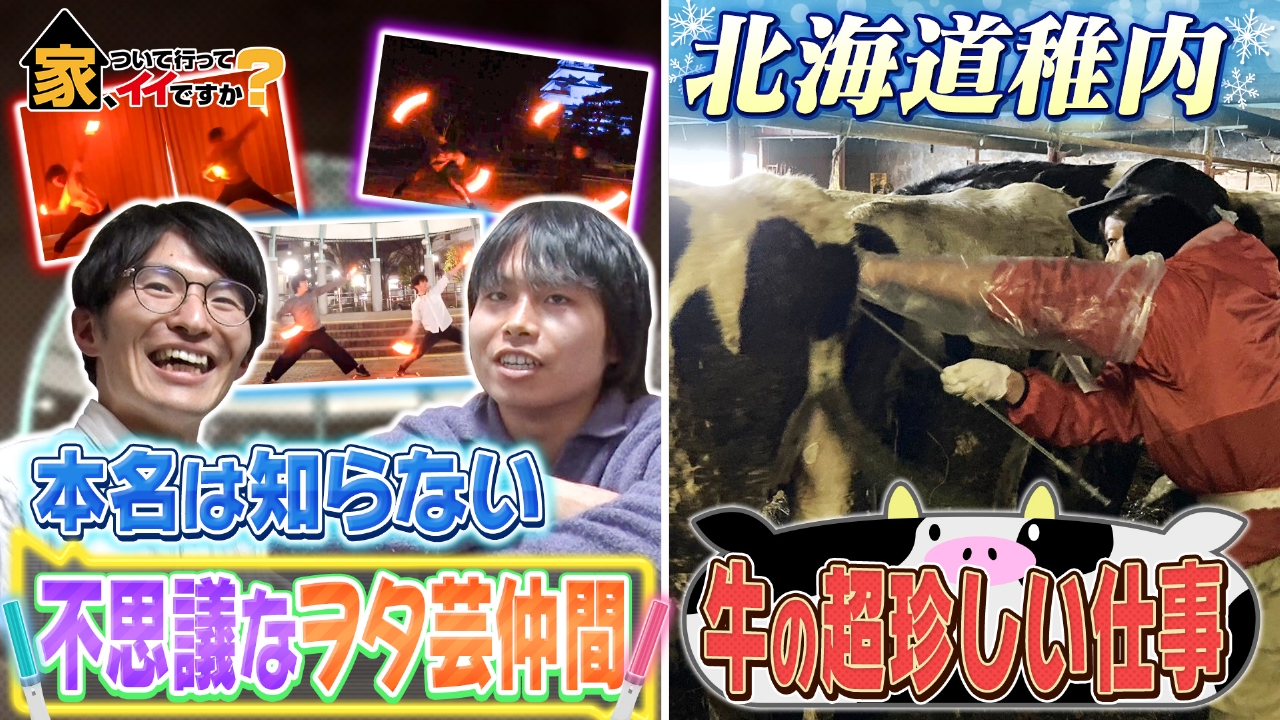 家、ついて行ってイイですか？ 4月13日(日)放送分 ブリキ集める元海上