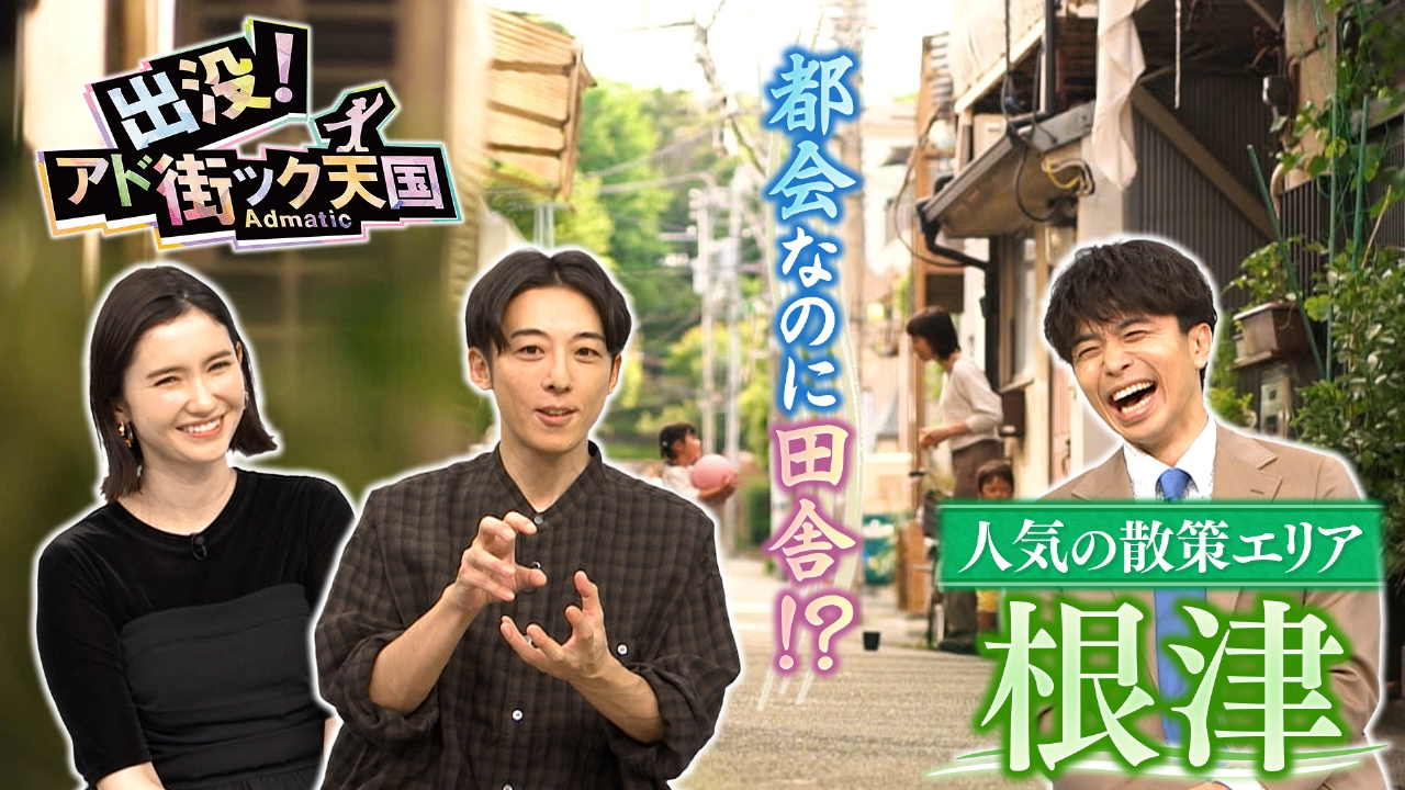 出没！アド街ック天国 5月31日(土)放送分 【根津】都心なのに村