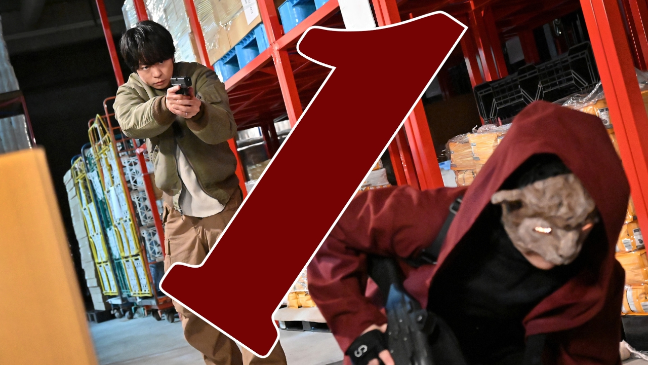 大空港占拠龍のお面コスプレ 新空港占拠 2024年放送 第1