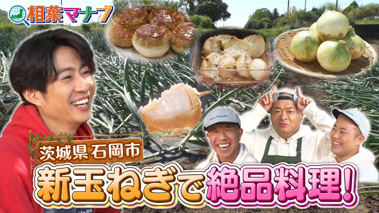 相葉マナブ 6月1日(日)放送分 マナブ！旬の産地ごはん～新玉ねぎ