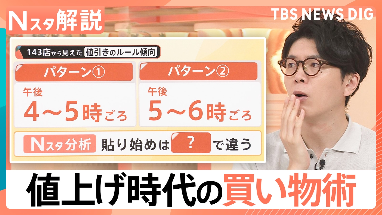 TBS NEWS DIG Powered by JNN 7月1日(火)放送分 値上げ時代の