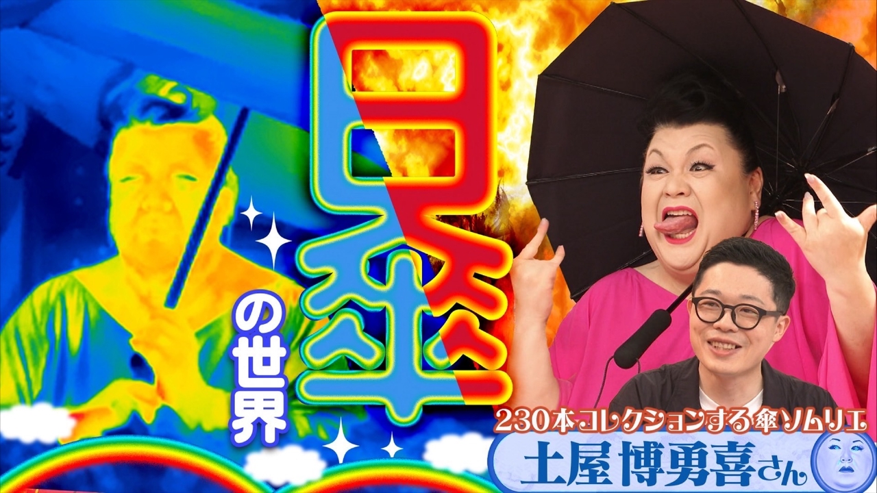 マツコ の 知ら ない 世界 日傘