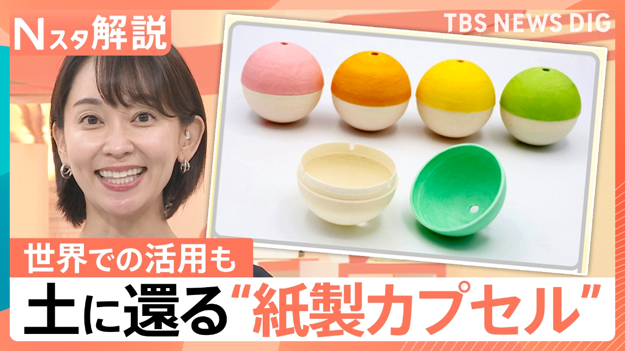 TBS NEWS DIG Powered by JNN 7月28日(月)放送分 カプセルトイ