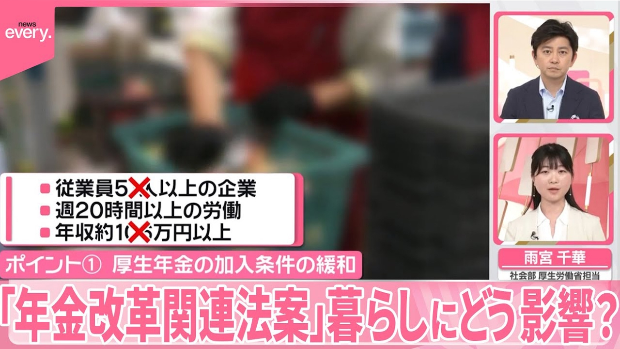 日テレNEWSセレクト 5月16日(金)放送分 【解説】「106万円の壁」撤廃