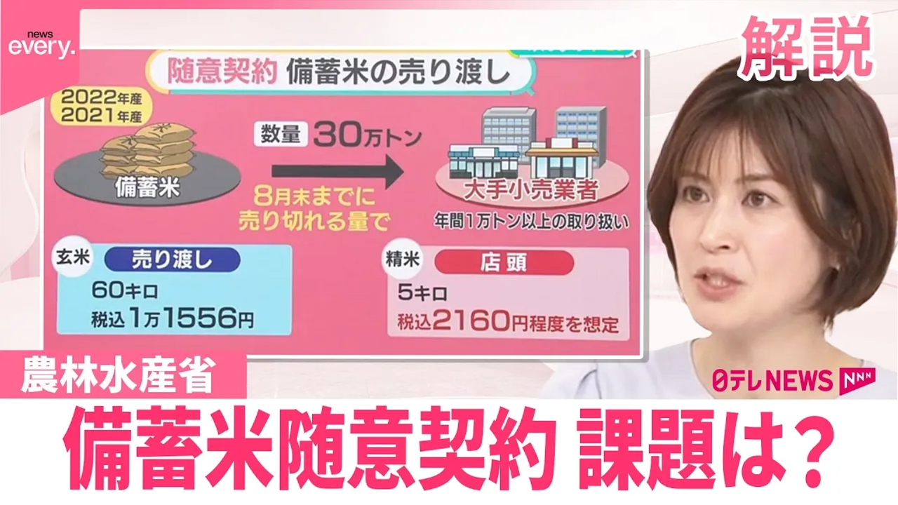 日テレNEWSセレクト 5月26日(月)放送分 【本格的に始まる】備蓄米随意 