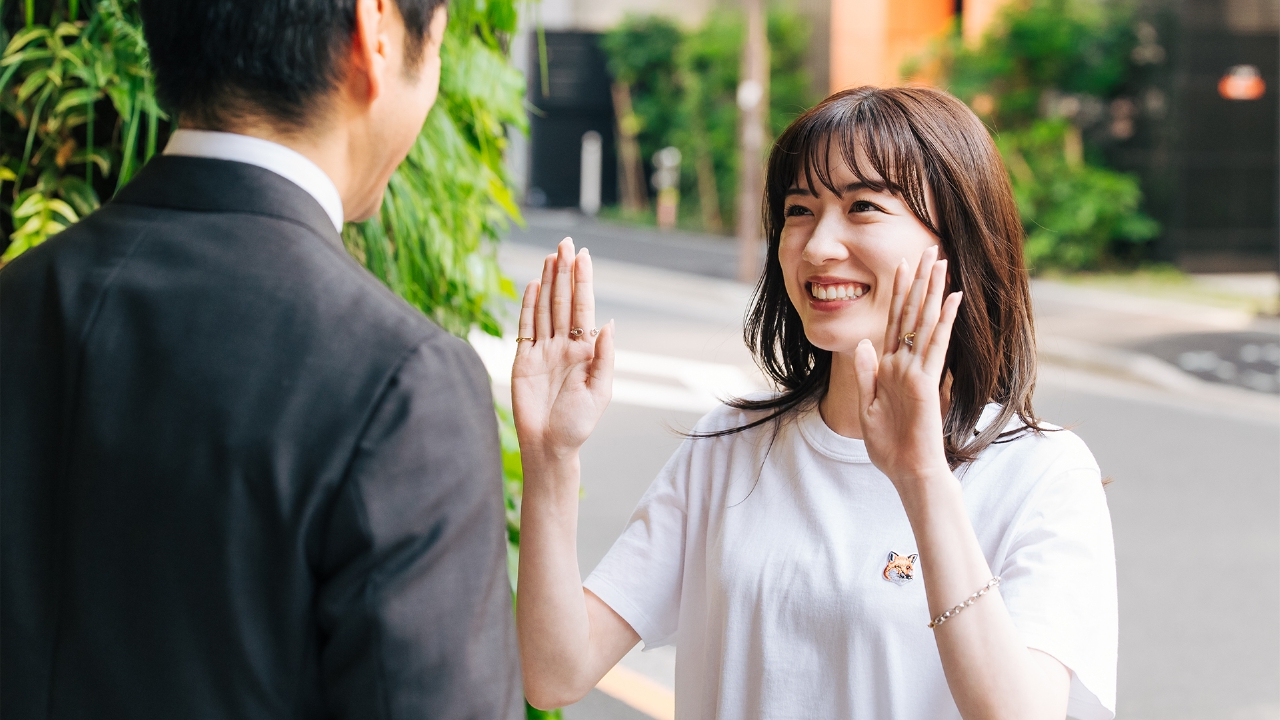 360＊永野芽郁さん　着用　『ユニコーンに乗って』　マウジー　ナンバーTシャツ moussy - 360＊永野芽郁さん 着用 『ユニコーンに乗って