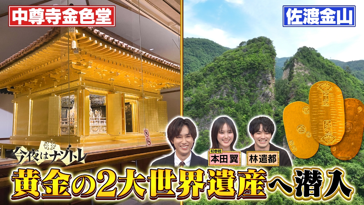 今夜はナゾトレ 7月1日(火)放送分 本田翼初参戦！黄金2大世界遺産のナゾSP｜バラエティ｜見逃し無料配信はTVer！人気の動画見放題