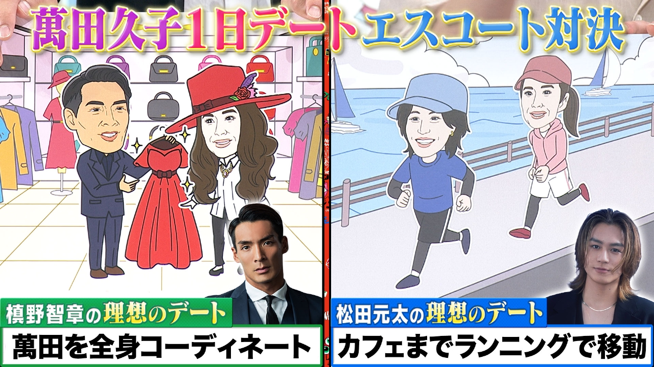 ぽかぽか 6月2日(月)放送分 月曜（2）槙野VS松田！萬田久子デート案対決｜バラエティ｜見逃し無料配信はTVer！人気の動画見放題