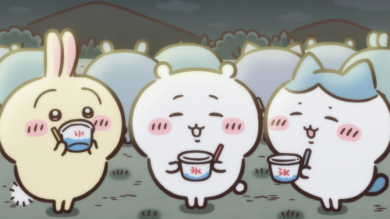 ちいかわ 7月15日(火)放送分 第258話 かき氷シロップ｜アニメ