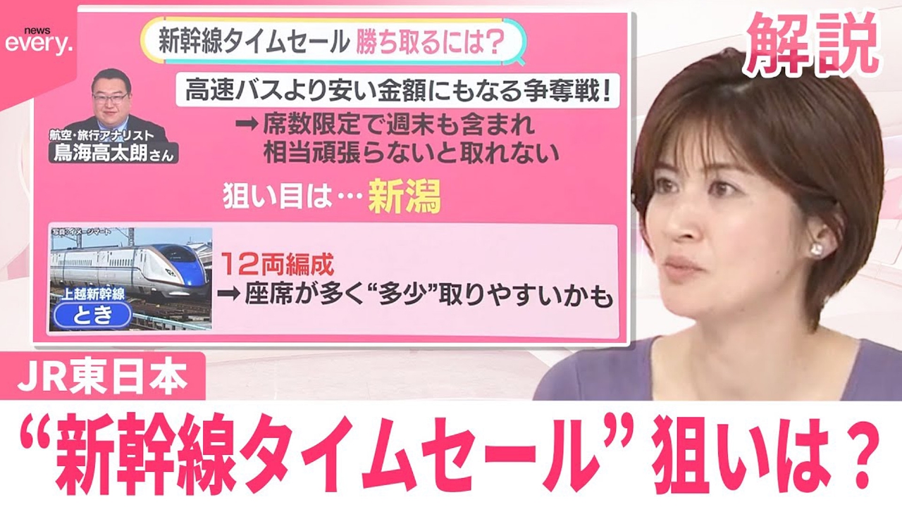 日テレNEWSセレクト 5月15日(木)放送分 【狙いは？】“新幹線タイム