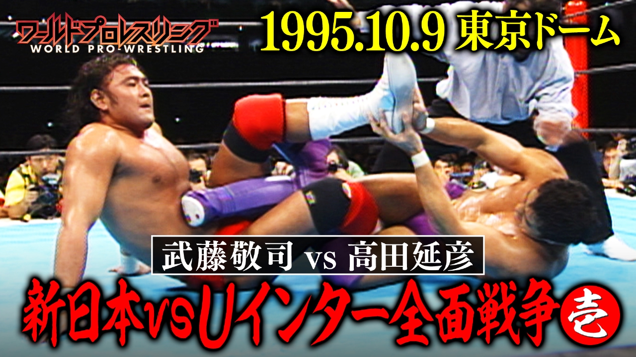 燃えろ！新日本プロレス　新日本vsUインター　10.9東京ドーム 燃えろ！新日本プロレス 新日本vsUインター10.9東京ドームDVD