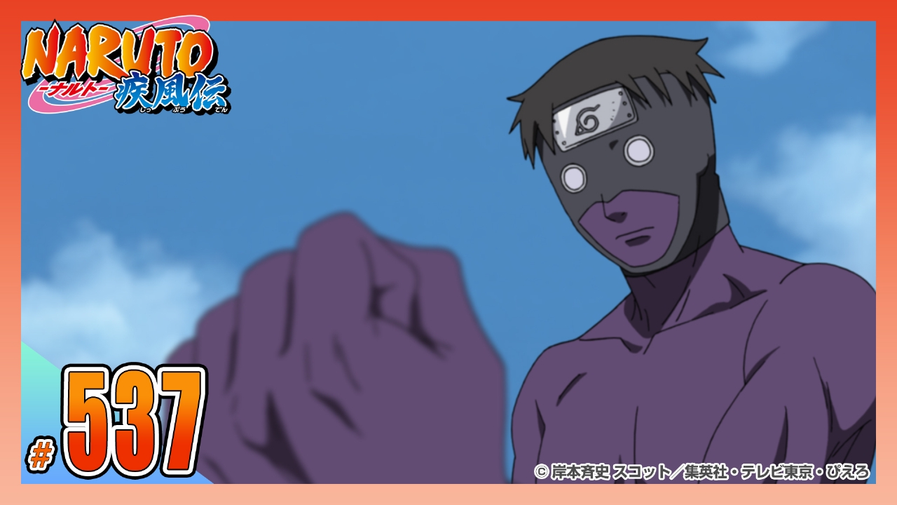 NARUTO-ナルト- 疾風伝 2013年放送 第五百三十七話 シノVSトルネ
