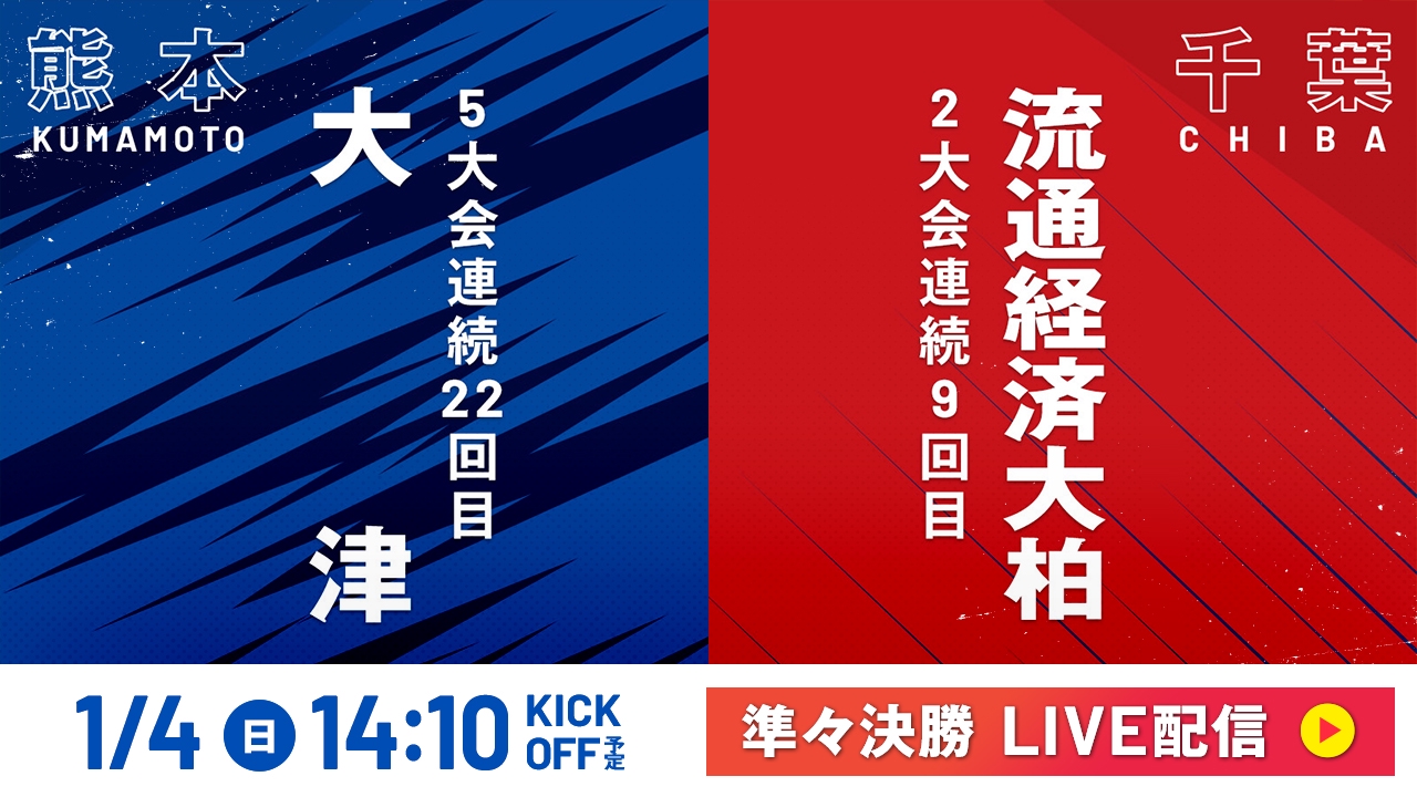 LIVE】高校サッカー選手権大会 全国大会 1月4日 Special Live 準々決勝