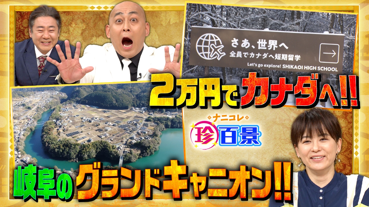 ナニコレ珍百景 2月19日 リアルタイム配信 2023年2月19日放送｜テレビ朝日｜見逃し無料配信はTVer！人気の動画見放題