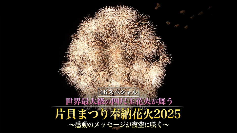 世界最大級の四尺玉花火が舞う片貝まつり奉納花火｜バラエティ｜見逃し