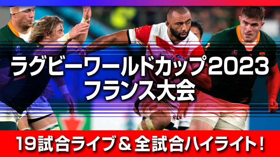 お知らせ：ラグビーワールドカップ2023 フランス大会｜その他｜見逃し